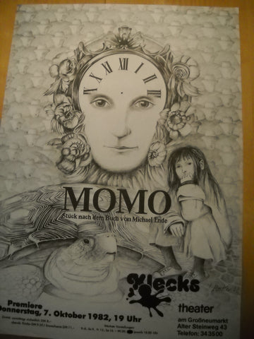 Momo, Theaterplakat