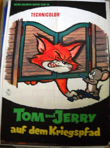 Tom und Jerry auf dem Kriegspfad - Originalplakat