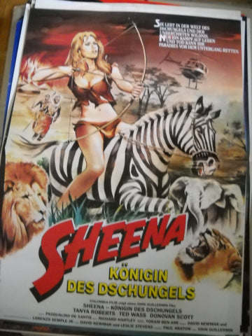 Sheena, Königin des Dschungels Plakat A1