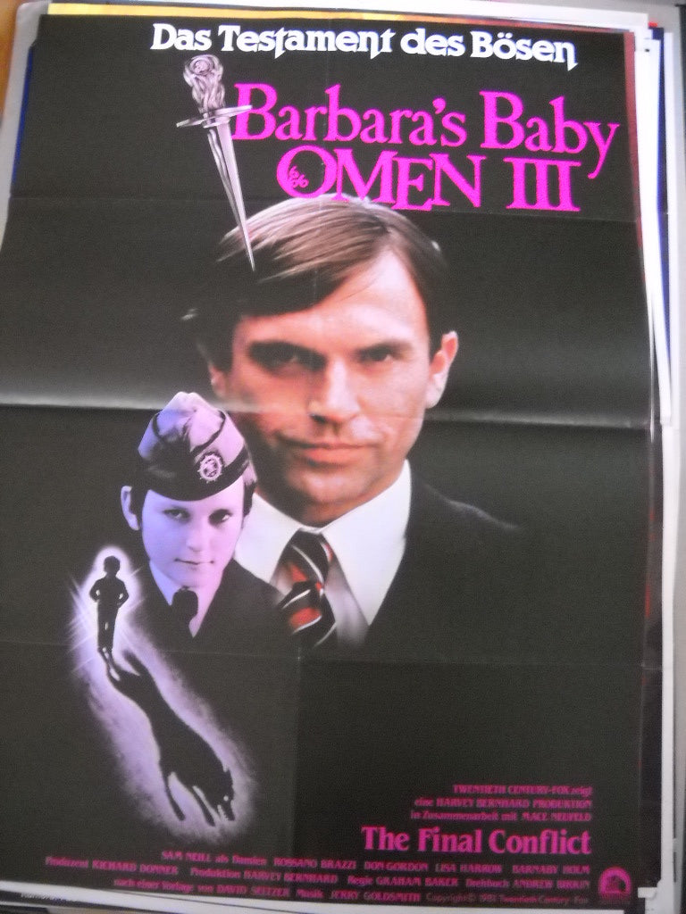 Barbara's Baby - Omen III, Plakat A1