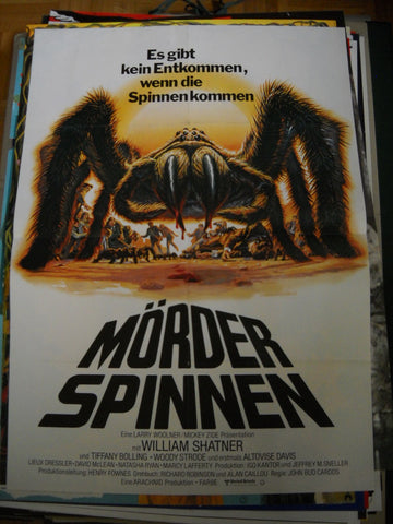 Mörder Spinnen, Filmplakat