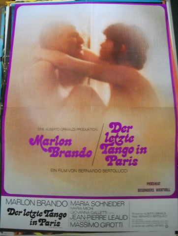 Der letzte Tango in Paris Plakat A1