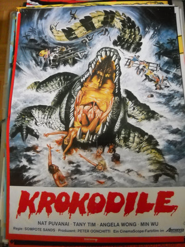 Krokodile Plakat A1