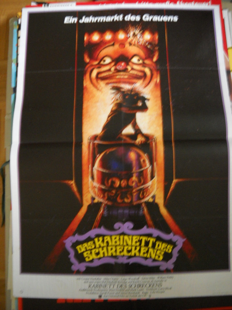 Das Kabinett des Schreckens Plakat A1
