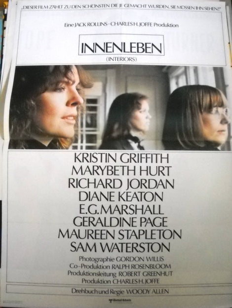 Innenleben (Interiors) Plakat A1