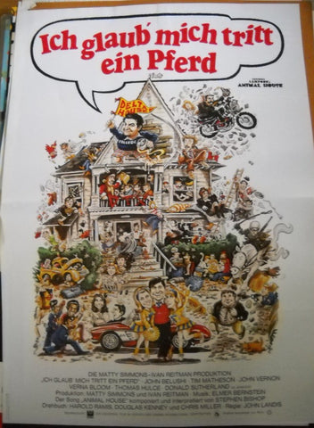 Ich glaub mich tritt ein Pferd Plakat A1