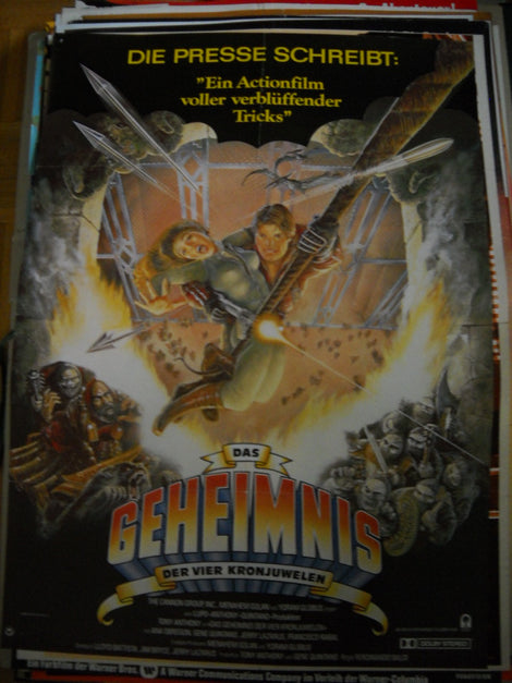 Das Geheimnis der vier Kronjuwelen Plakat A1