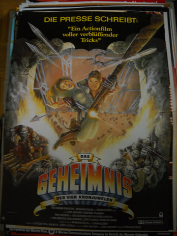 Das Geheimnis der vier Kronjuwelen Plakat A1