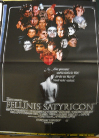 Fellinis Satyricon - Originalplakat