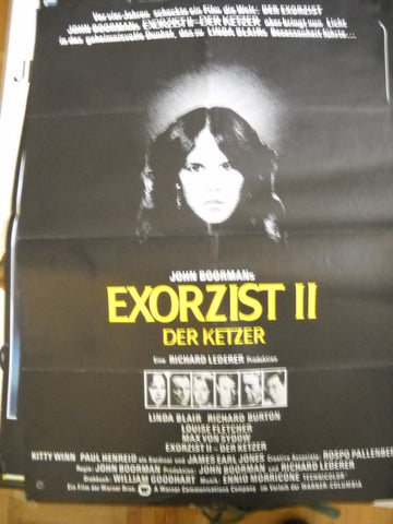 Exorzist 2, der Ketzer Plakat A1