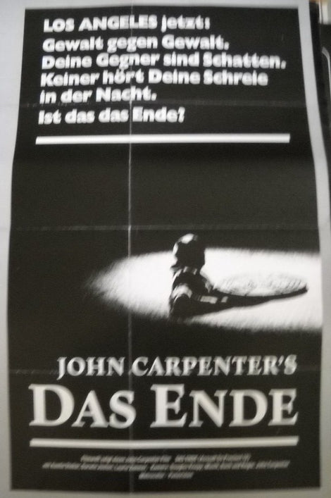 Das Ende Plakat A1