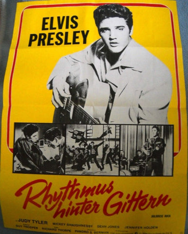 Rhythmus hinter Gittern/ Elvis Presley Plakat A1