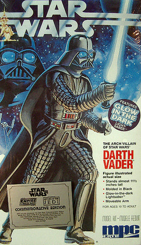 Darth Vader Modellbausatz 30 cm MPC von 1992, originalverpackt/verschweißt.