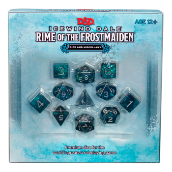 Dungeons & Dragons , engl. : Icewind Dale : Rime o.t. Frostmaiden Dice Set