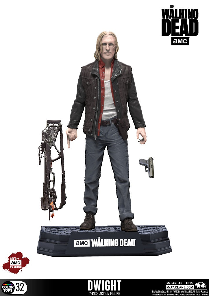 Walking Dead Color Tops Dwight Actionfigur 18 cm