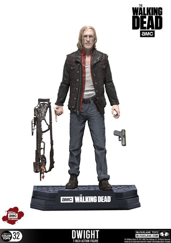 Walking Dead Color Tops Dwight Actionfigur 18 cm