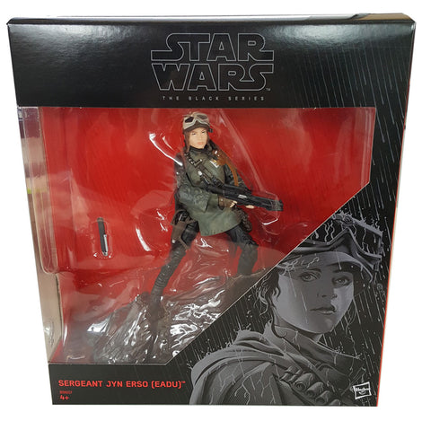 Rogue One Black Series Exclusiv Jyn Erso auf Felsen (Eadu)