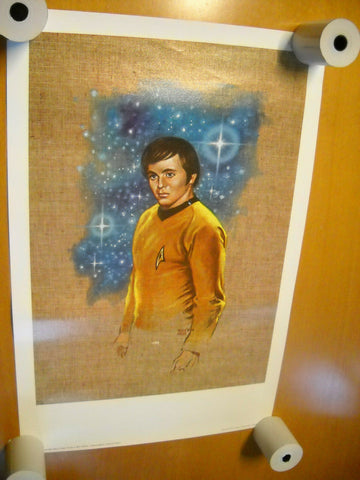 Star Trek Chekov Kelly Freas Poster, 1976, gerollt , 48 x 32 cm