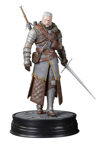 Witcher Wild Hunt  Statue Geralt Grandmaster Ursine 24 cm