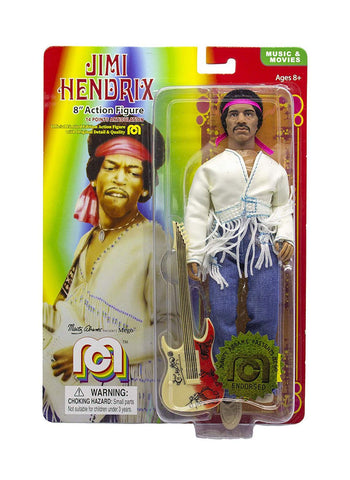 Jimi Hendrix Actionfigur Woodstock Flocked Pop 20 cm Mego