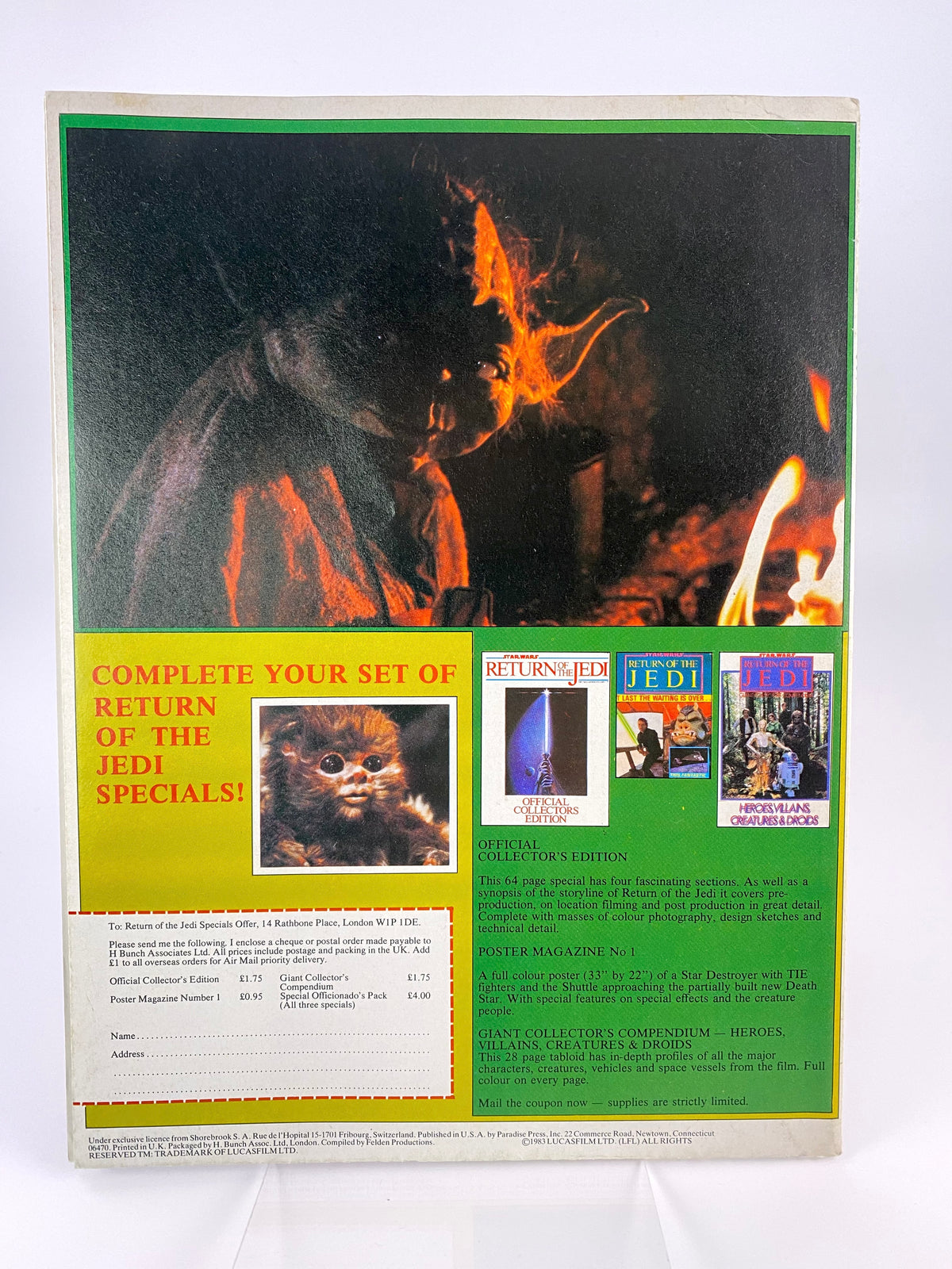 Return of the Jedi Poster monthly Nr. 2