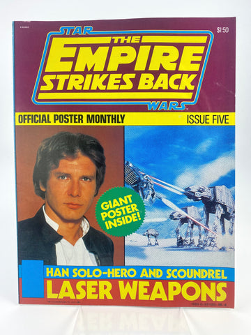 The Empire strikes Back Poster monthly issue five