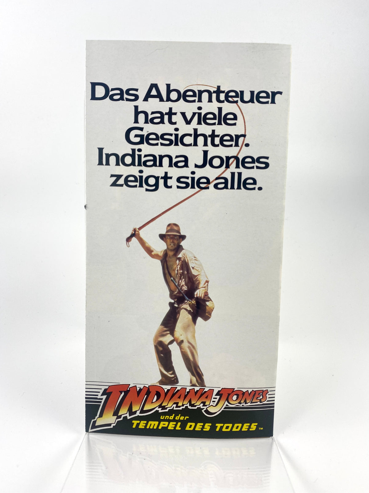 Indiana Jones Tempel des Todes - Flyer