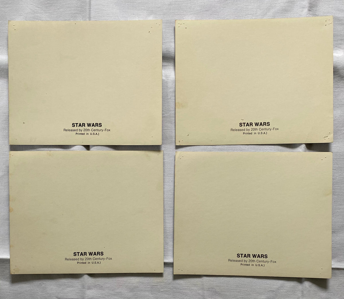 Star Wars Lobby cards Aushangfotos , 4 von 8 , 1977