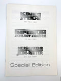 Star Wars Trilogy Spezial Edition Presseheft