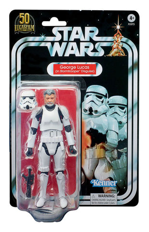 Star Wars Black Series Actionfigur 2021 George Lucas als Stormtrooper  15 cm