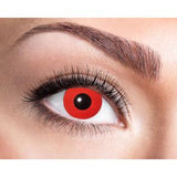 Kontaktlinsen Roter Teufel