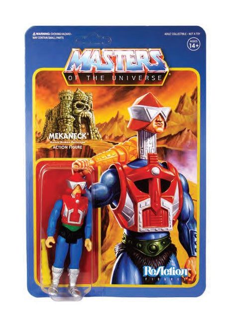 Masters of the Universe ReAction Actionfigur Wave 4 Mekaneck 10 cm