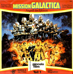 Mission Galactica - Angriff der Zylonen 1 Super 8 /Essiggeruch