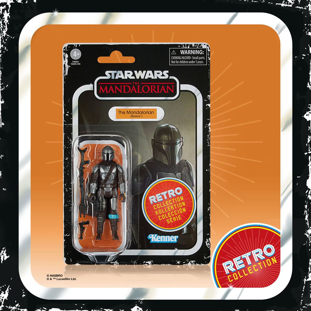 Retro Collection Actionfigur 2022 The Mandalorian (Beskar) 10 cm