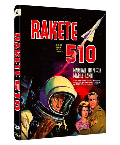 Rakete 510 Cover B -  DVD Anolis kleine Hartbox limitiert auf  222 Stk.