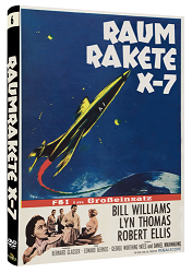 Raumrakete X-7 DVD Cover B (limitiert auf 222 Stk.)
