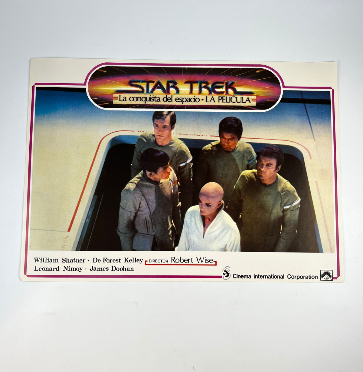 Star Trek The Motion Picture Spanischer Lobby Card -Satz von 1979