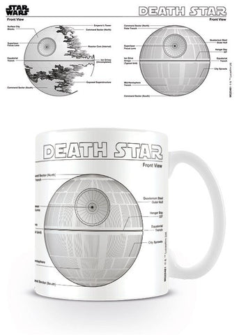 Star Wars Tasse Death Star Sketch