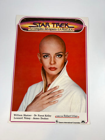 Star Trek The Motion Picture Spanischer Lobby Card -Satz von 1979