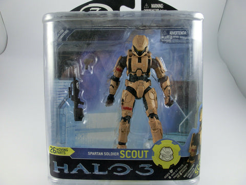 Halo 3  Spartan Soldier Scout Action Figur