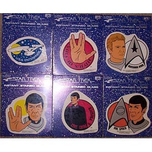 Star Trek Movie Fenster-Aufkleber - Set (6) von 1979!!