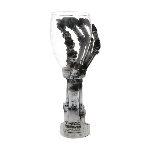 Terminator 2 Kelch Trinkglas Hand , ca. 19 cm