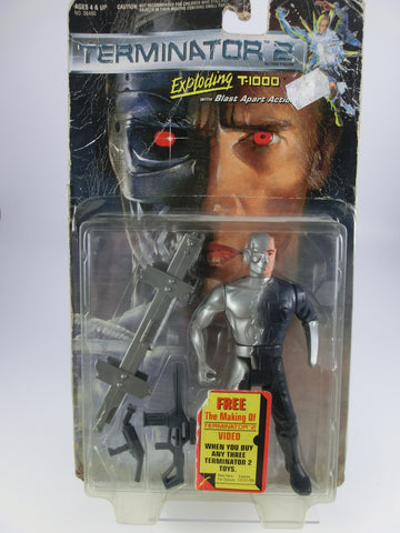 Terminator 2 Exploding T-1000 Kenner 1992 Action Figur , 13 cm