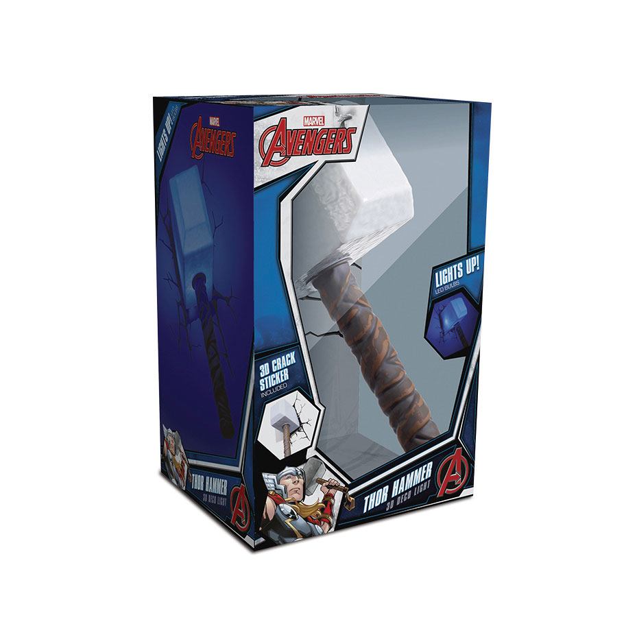 Thors Hammer 3D LED Leuchte