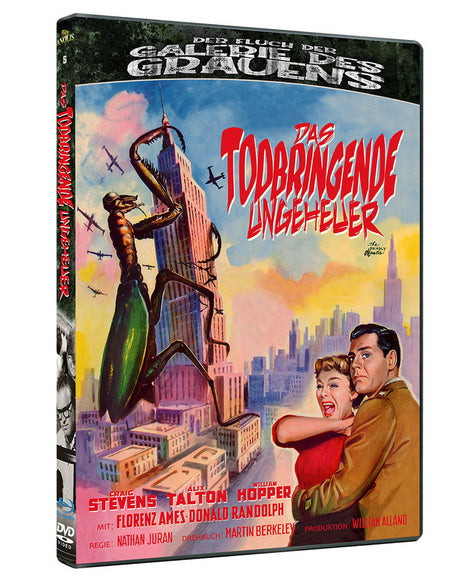 Das Todbringende Ungeheuer - Fluch der Galerie des Grauens 5 DVD +Blu-ray