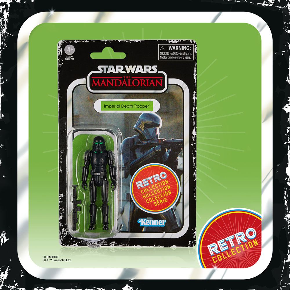 The Mandalorian Retro Coll. Actionfigur 2022 Imperial Death Trooper 10 cm