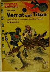 Captain Zukunft / Future  Verrat auf Titan-Romanheft 309