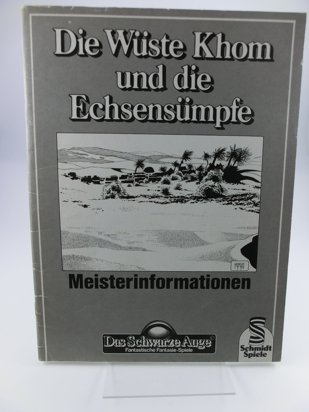 DSA Die Wüste Khom u.d. Echsensümpfe Meisterinformationen 1990 Schmidt Spiele