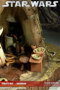 Yoda Hütte / Hut Sideshow Playset Diorama Enivroment 1:6