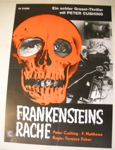 Frankensteins Rache Originalplakat